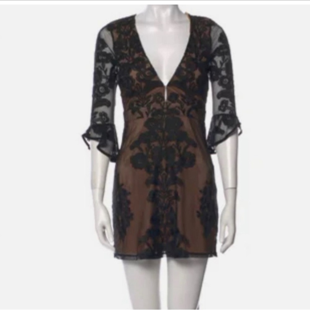 For Love and Lemons Black lace dress - Picture 2 of 5